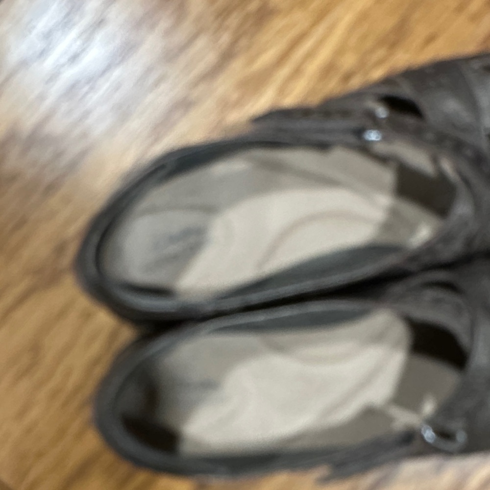 *CLARKS* Metallic Brown Ashland Spin Q Loafers Shoes Size 8.5 - Picture 10 of 12